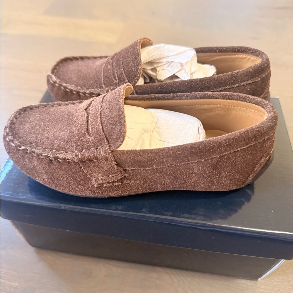 Ralph Lauren Polo Brown Toddler Shoes - Picture 5 of 6